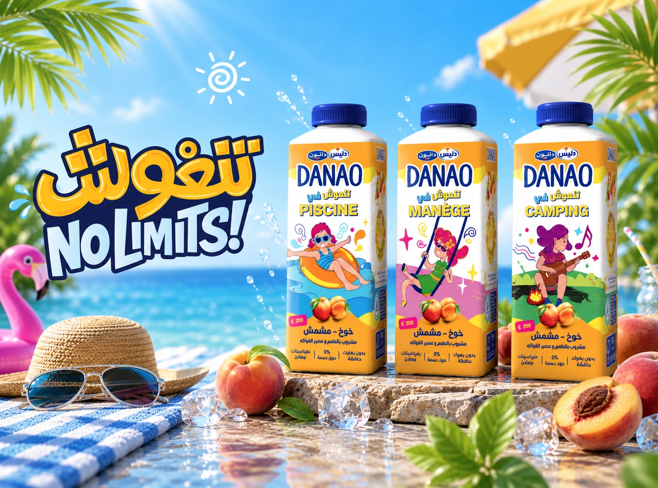Danao · No Limits : Les packs avaient déjà leurs envies de vacances.