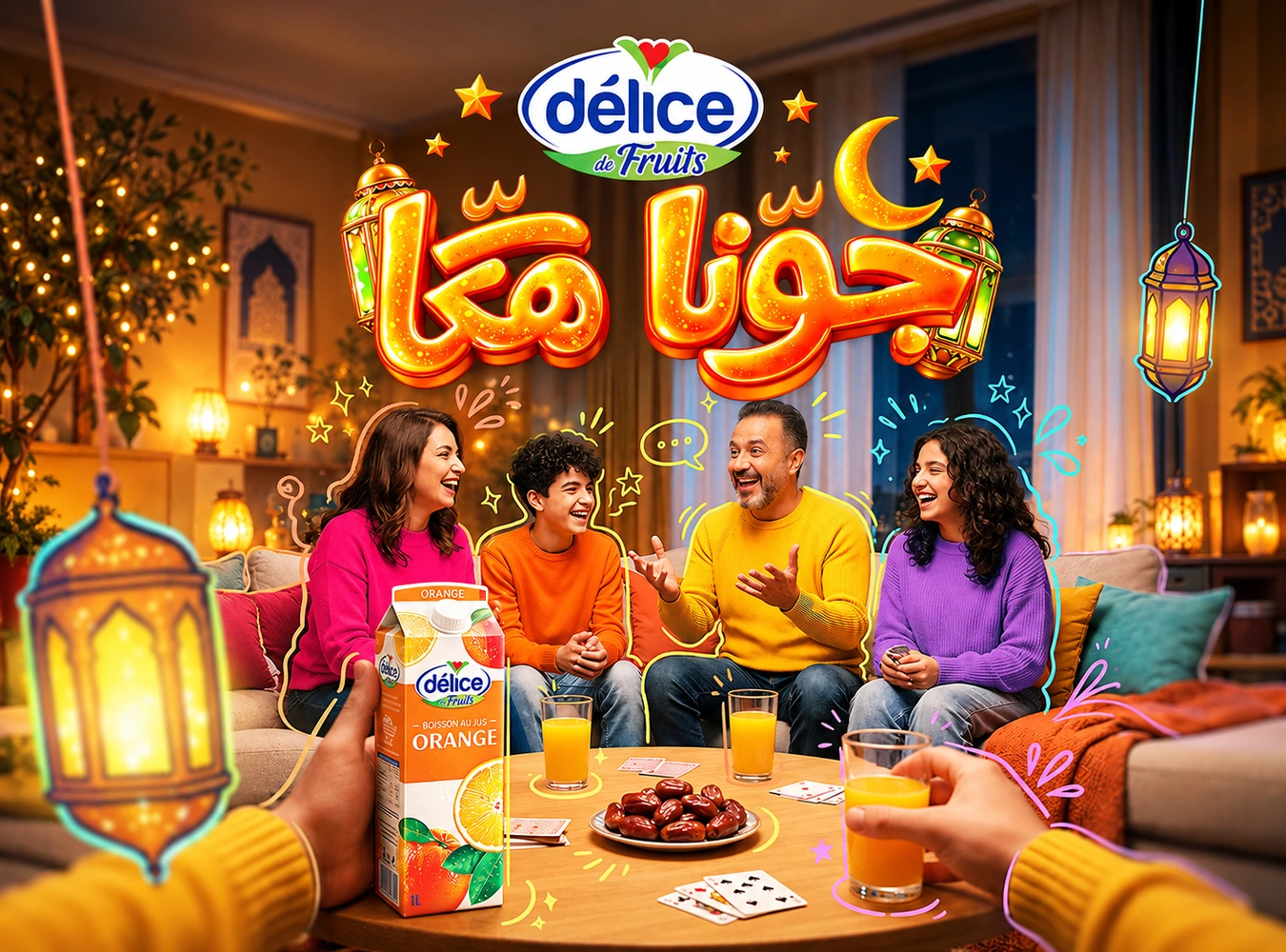 Délice de Fruits · Ramadan : Après l’iftar, place au jeu.
