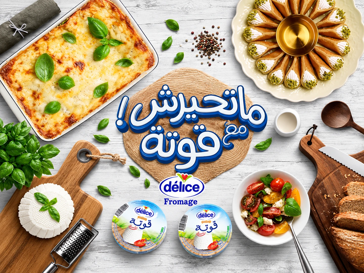 Délice Fromage · Ma T7irech maa Gouta : Ma T7irech maa Gouta : l’idée est en cuisine.