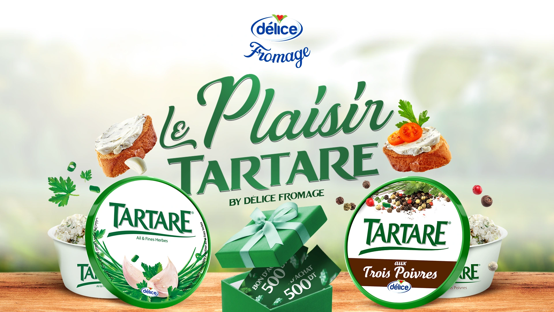Le visuel original Le Plaisir Tartare