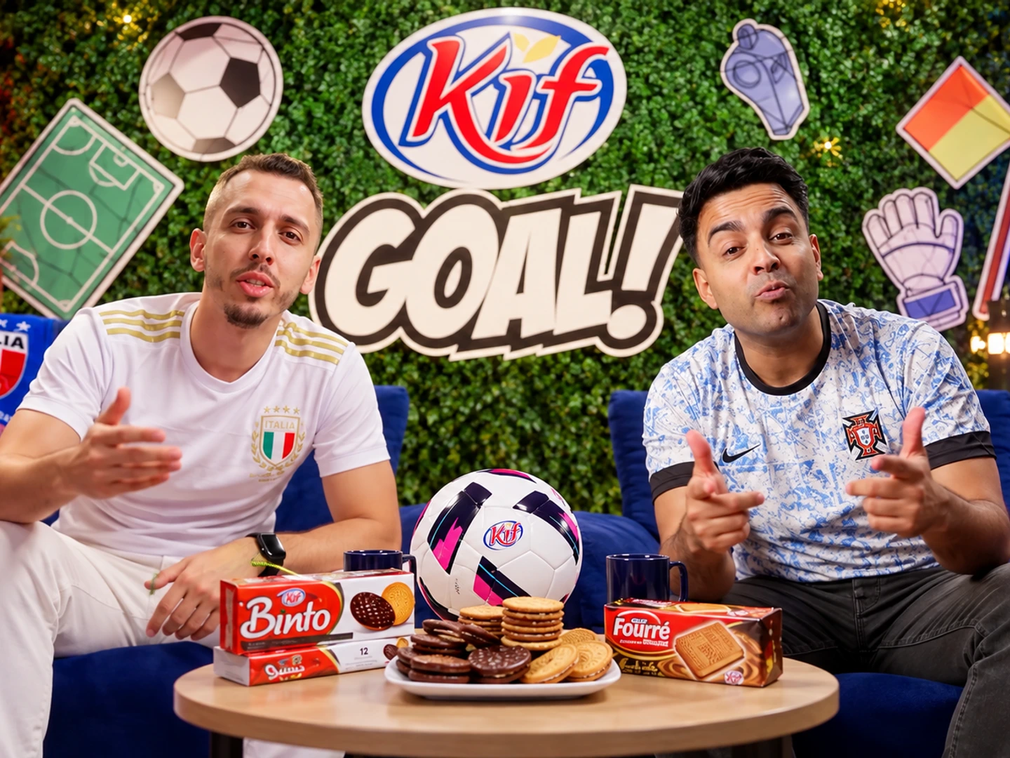Kif Biscuits · EURO 2024 : Le foot se commente aussi entre deux biscuits.