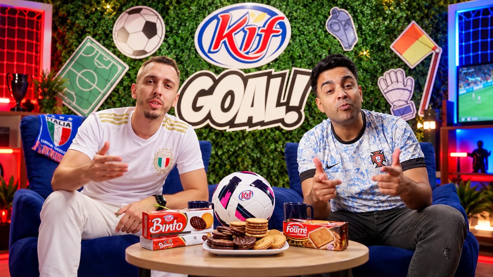 Visuel de campagne Kif Biscuits · EURO 2024 · EURO 2024