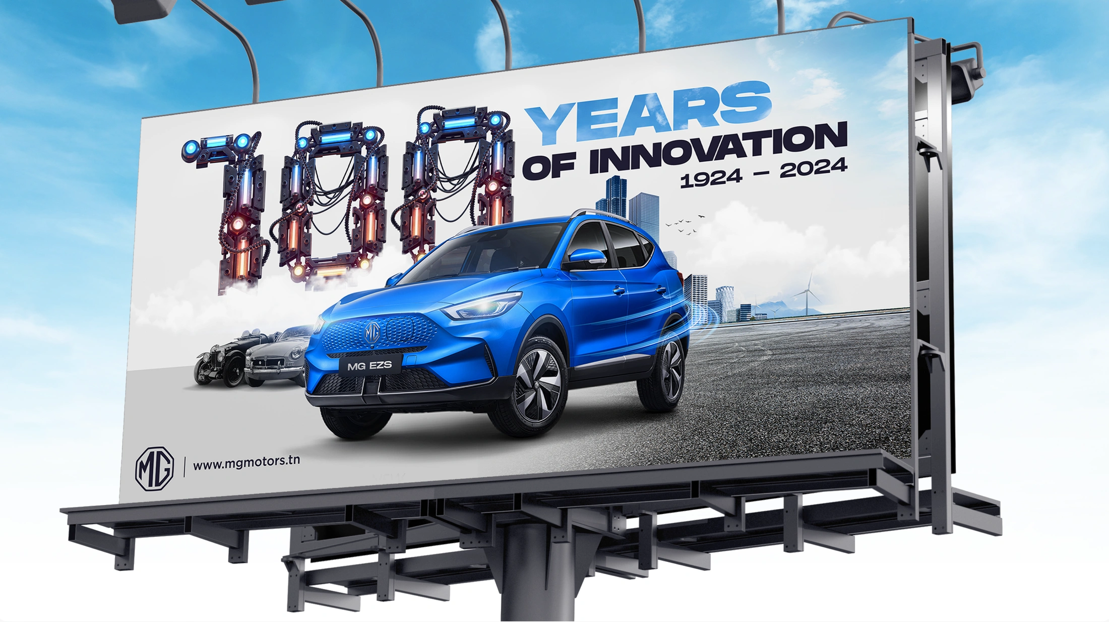 MG · 100 Years of Innovation