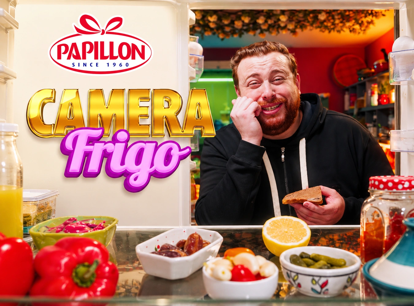 Chamia Papillon · Caméra frigo : Le meilleur témoin de nos envies ? Le frigo.