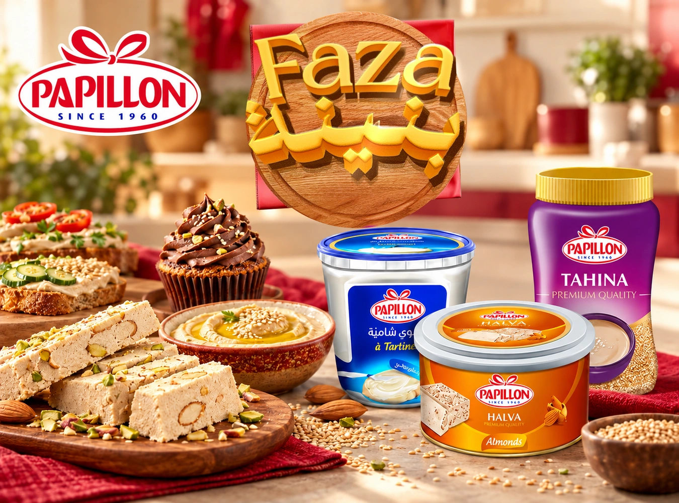 Chamia Papillon · Faza Bnina : Papillon a de la ressource en cuisine.