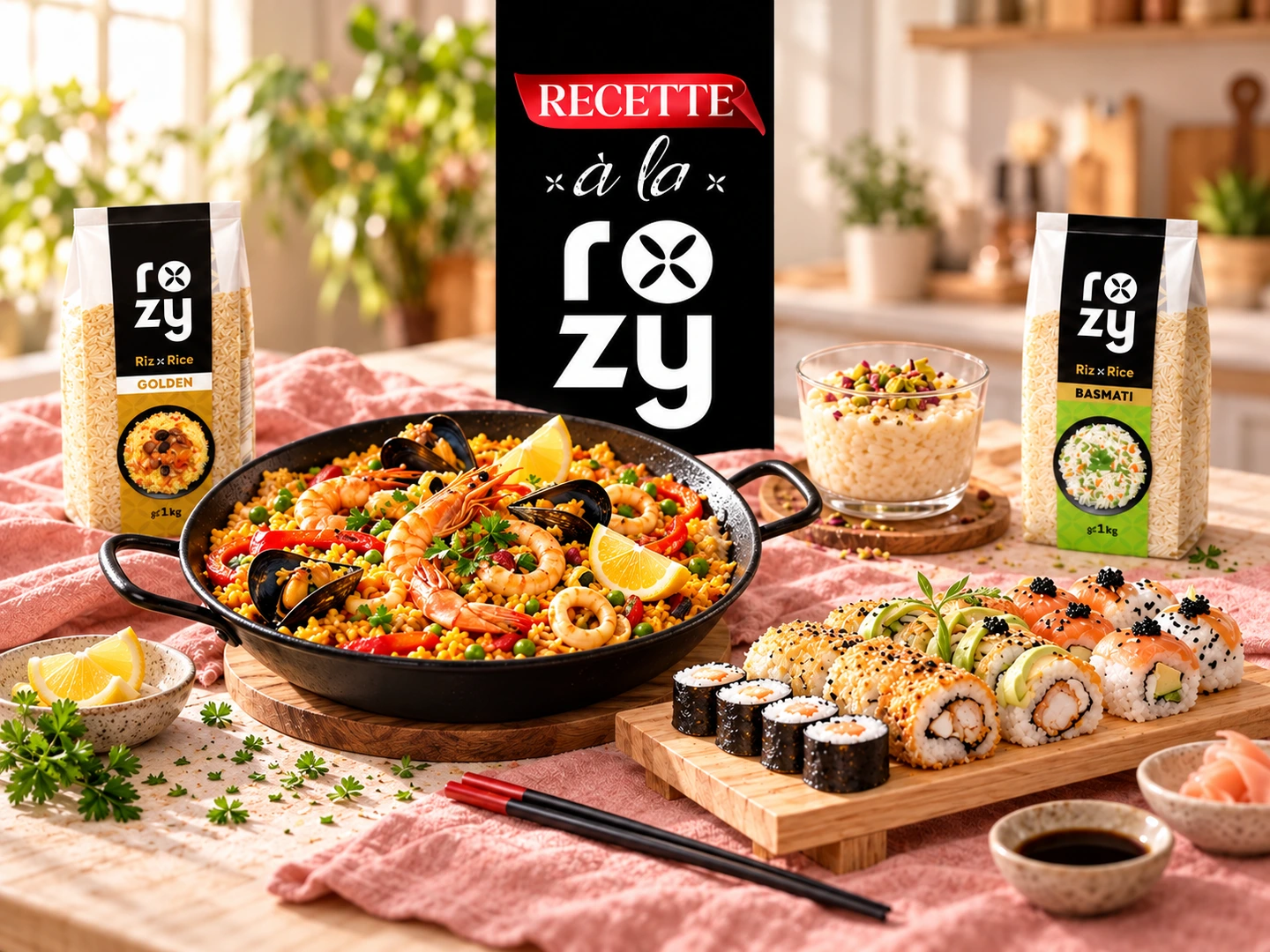 Rozy · Recettes à la Rozy : Le riz a plus d’un registre.