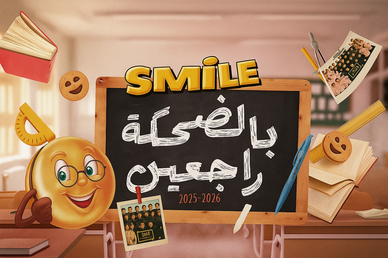 Visuel de campagne Smile · Rentrée 2025