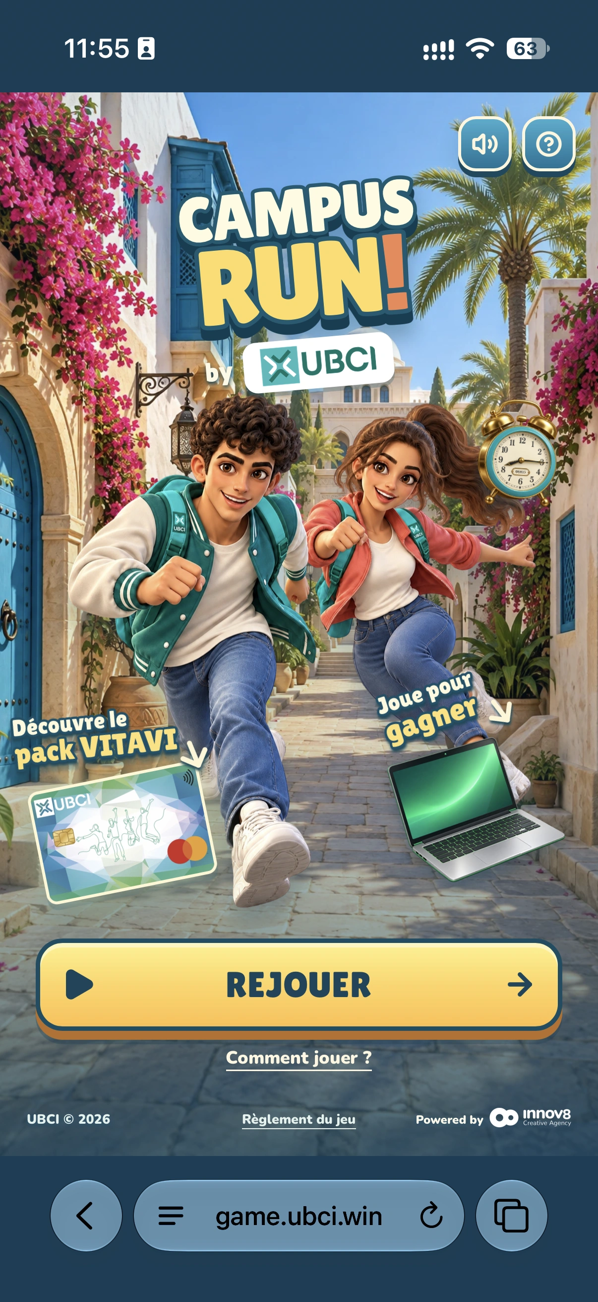 Campus Run · L’accueil