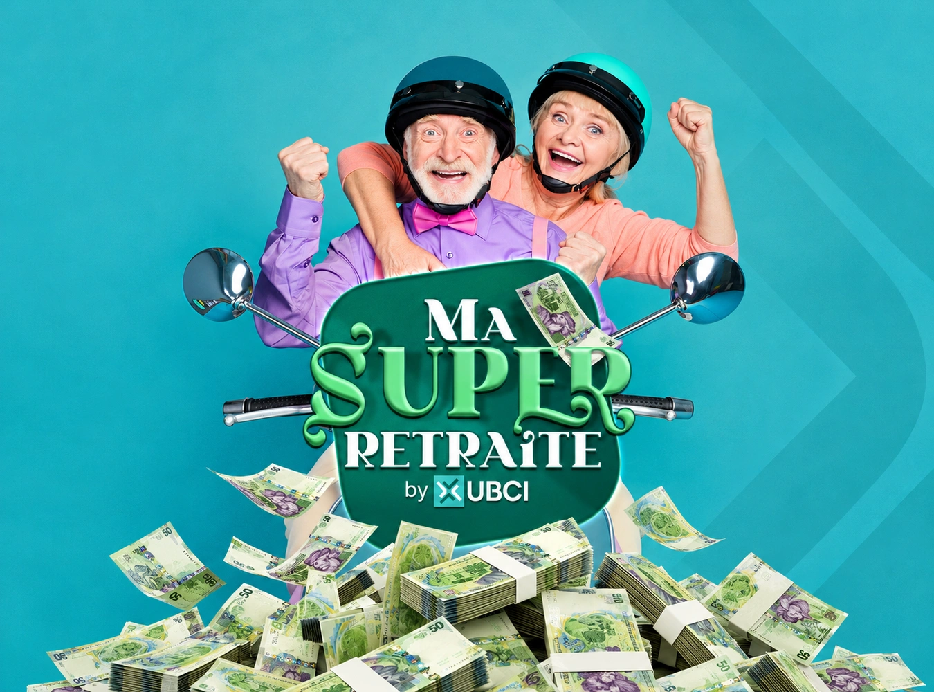 UBCI · Ma super retraite : La retraite pourrait bien vous surprendre.