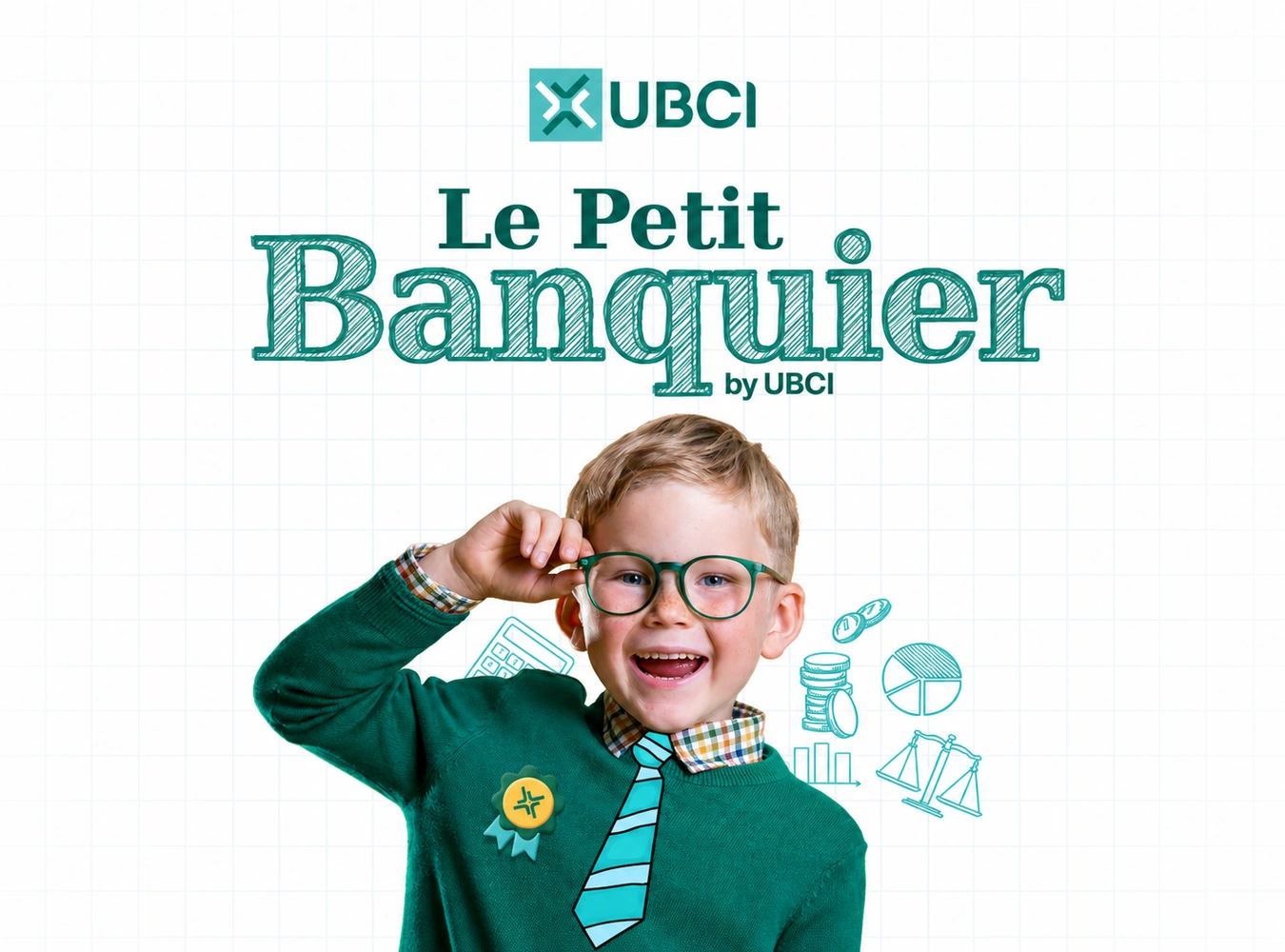 UBCI · Le Petit Banquier : Les questions sont petites. Le sujet est grand.