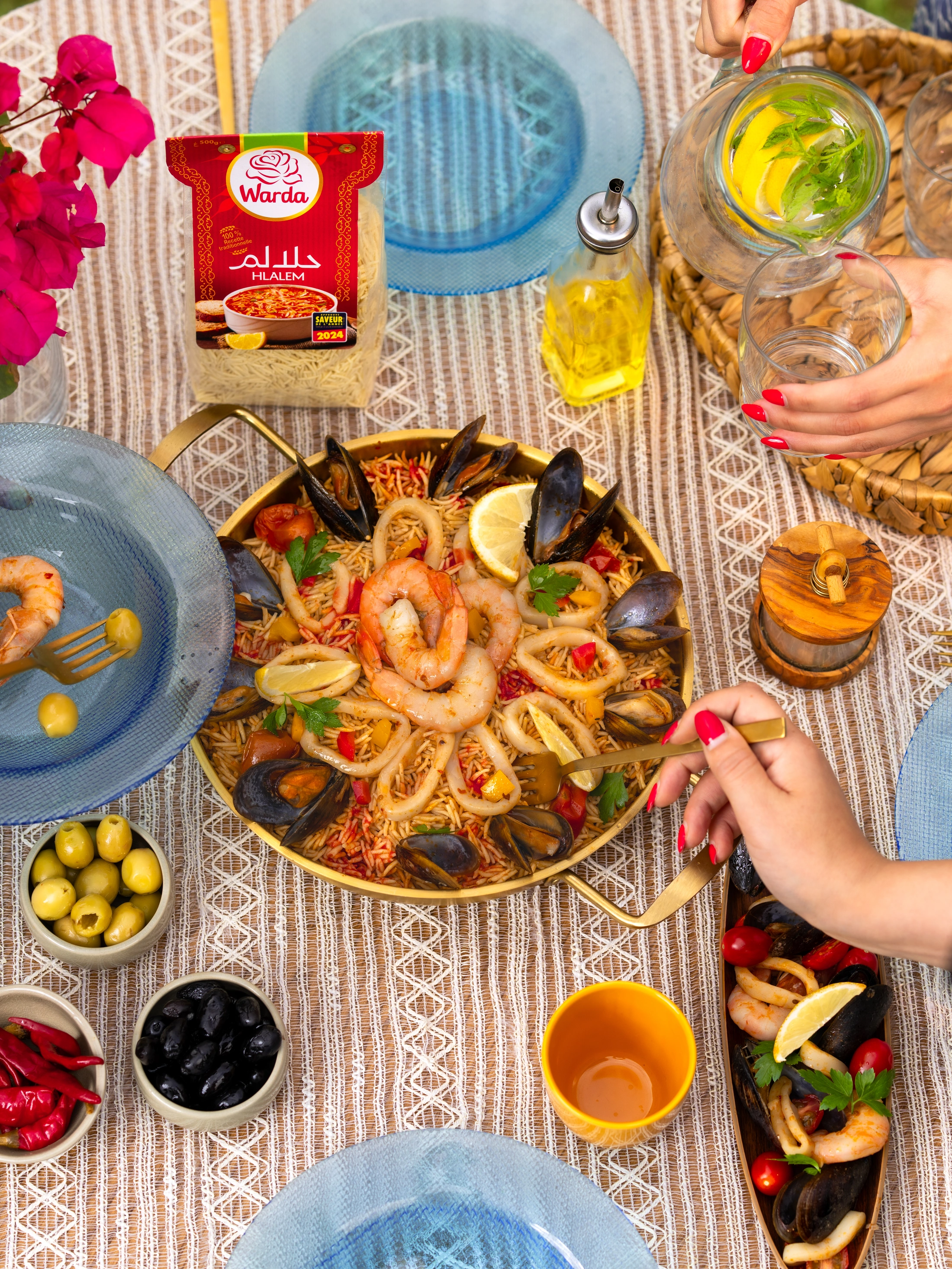Inspiration aux fruits de mer