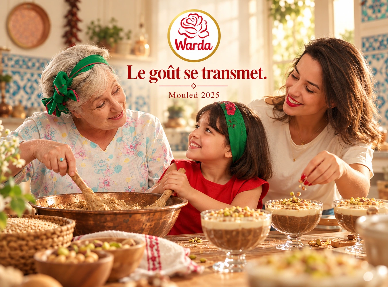 Warda · Mouled : L’assida se transmet de main en main.