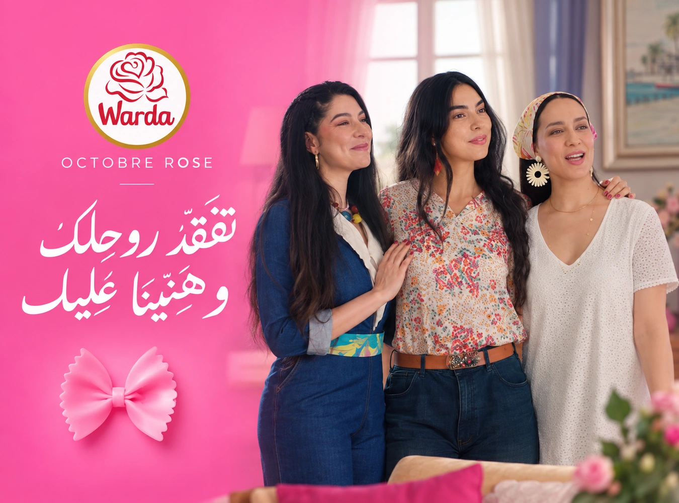 Warda · Octobre Rose : Un rappel qui compte pour ceux qui vous aiment.